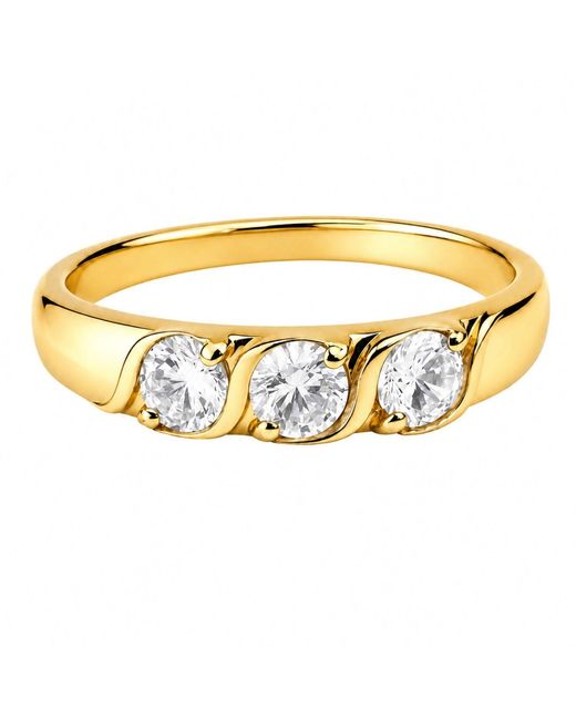 Belinda Jewelz Metallic Topaz Vintage Birthstone Ring