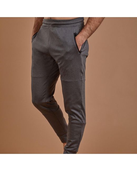 NUMBAT Gray Hybrid Performance Joggers for men