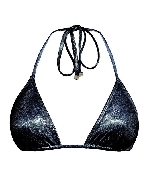 Enez Swim Blue Nova Triangle Bikini Top