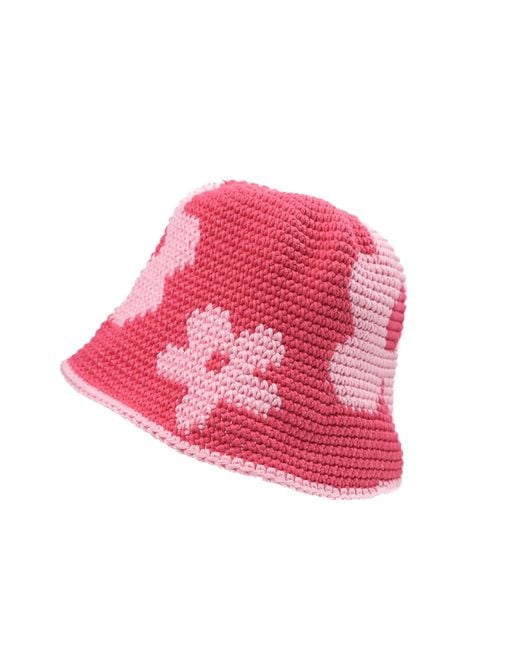 Hotpot Variety Pink Flower Bucket Hat