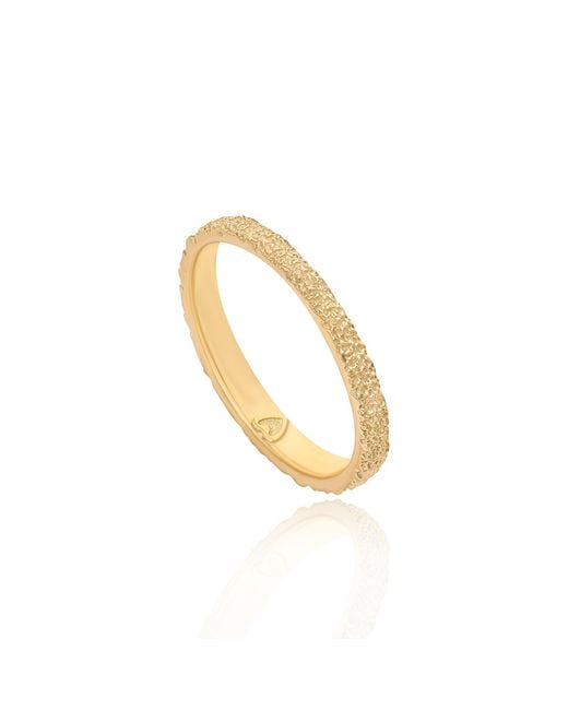 The Jewelz Metallic Lover's Rock Impression Ring