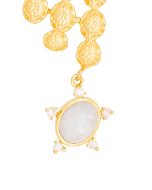 Lavani Jewels White Solaria Ear Jacket