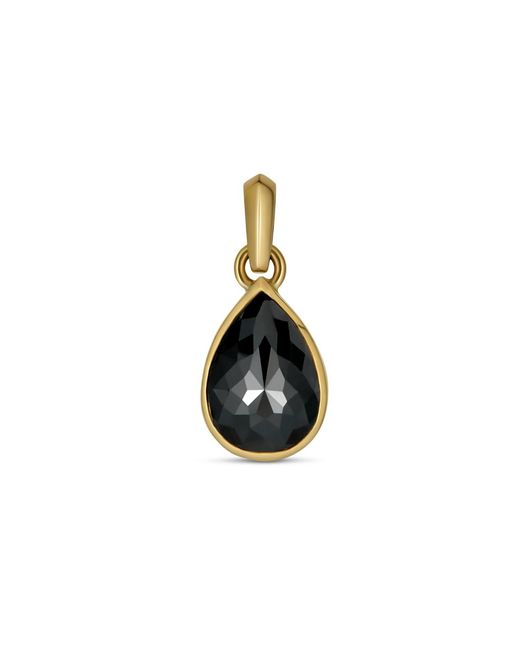 Rahul's Jewels Black Sanctum Vita Pendant -14 Karat With Genuine Diamond