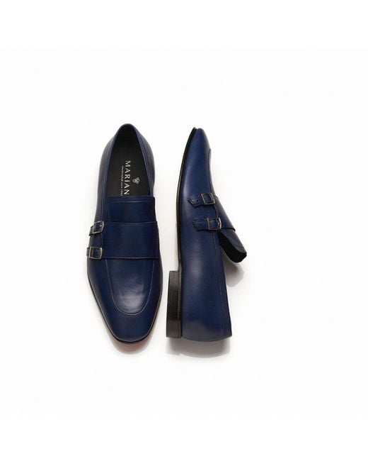 Mariano Shoes Blue Odemira Loafers for men
