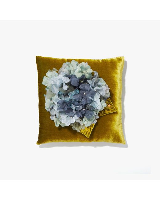 Helena Simon Blue The Hydrangea Floral Brooch