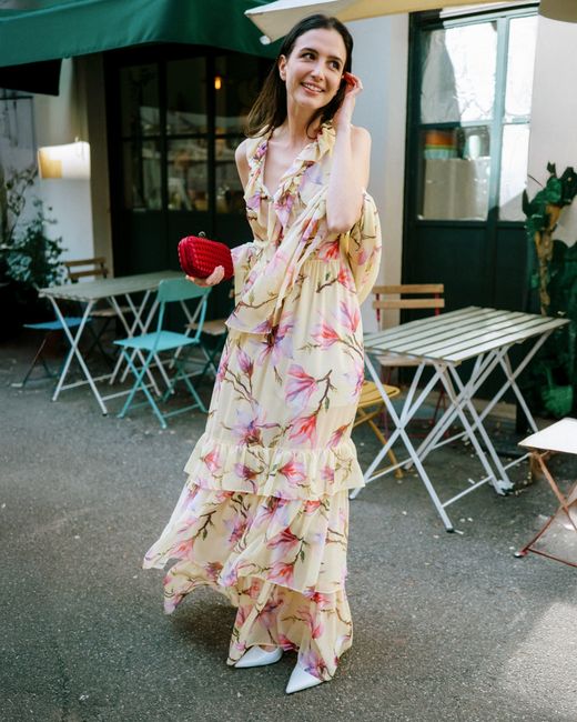 NEVA Metallic Soraya Wedding Guest Maxi Dress