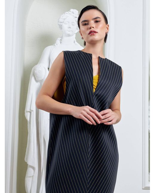 Lumina Eligma Blue Pear Reversible Dress
