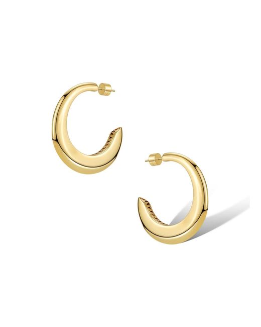 Retro Chic Metallic Sunlight Earrings