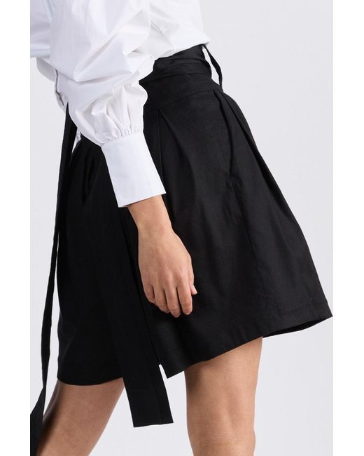Dref Black Florence High Waisted Short