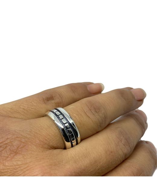 Tg-Jewellery by Tamara Gervasio White The Square Band Ring