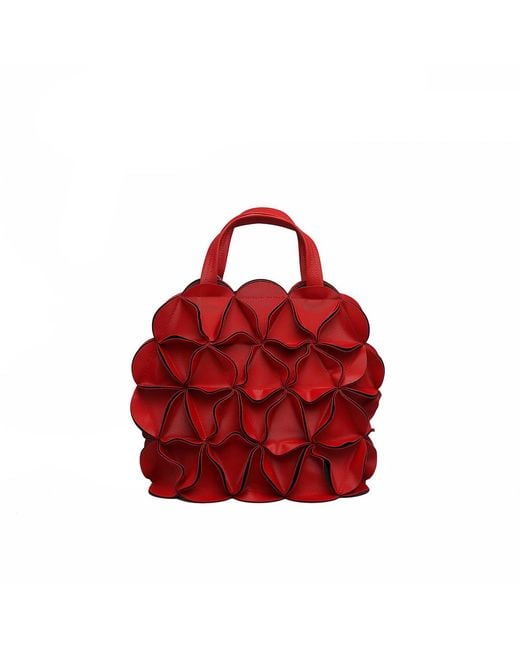 ELEMOOD_Japan Red Blossom Shoulder Bag Garden