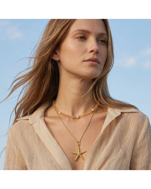 Jaredjamin Metallic Sand Bar Sensation Citrine Necklace