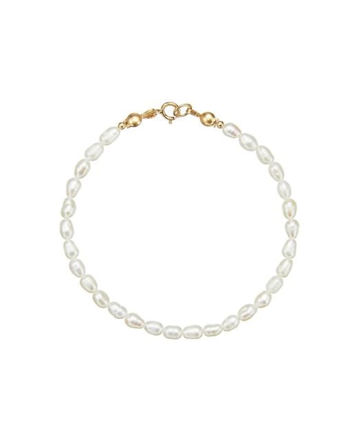 Lily & Roo Metallic Seed Pearl Bracelet