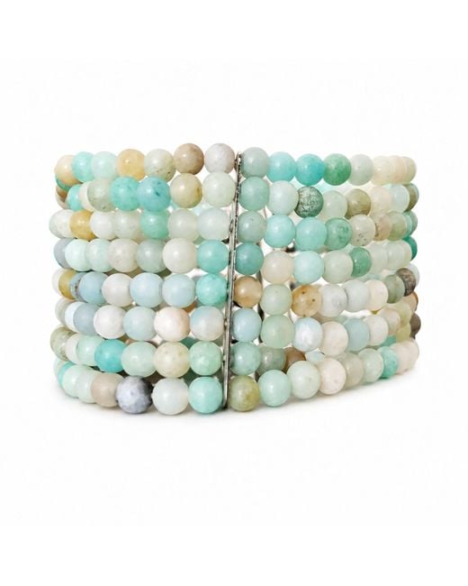 Bellus Domina Green Multi-Layer Amazonite Bracelet