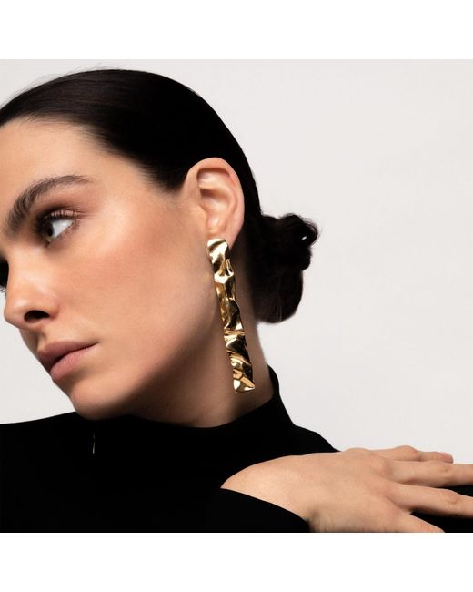 Lavani Jewels Metallic Clemence Earrings
