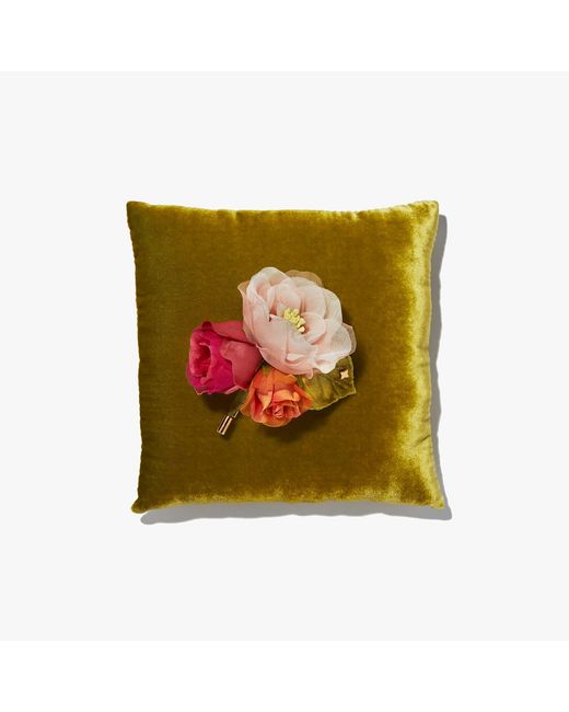 Helena Simon Pink The Spray Rose Floral Brooch