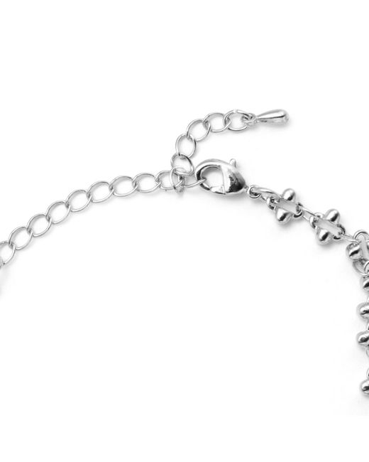 Undefined Jewelry Metallic Smile La Beaded Layered Bracelet Mmrz