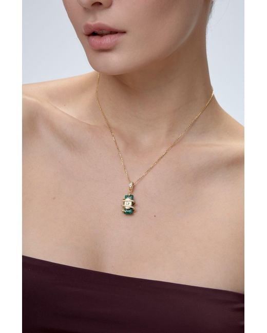 Freqnc Atelier Metallic Serpent Charm