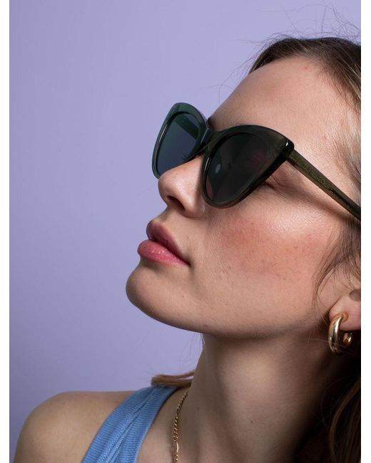 ZOË DE PASS EYEWEAR Blue Amy Forest
