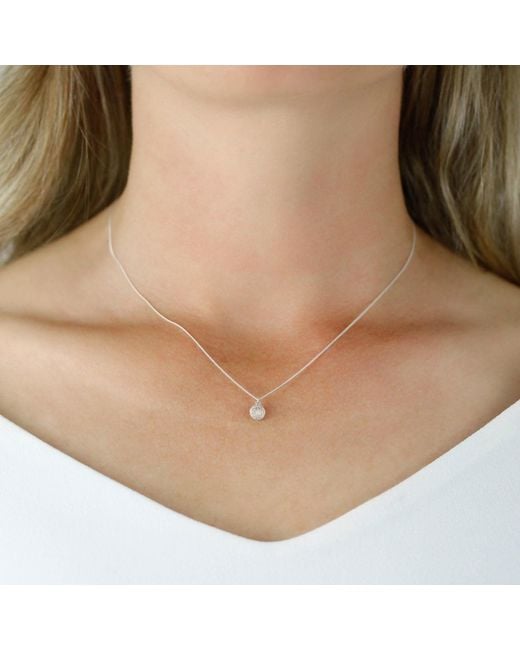 Lee Renee Metallic Dahlia Necklace –