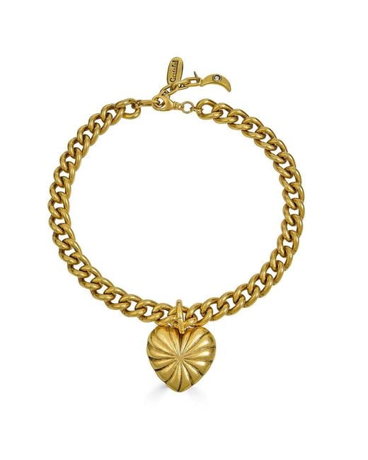 Loni Paul Jewelry Metallic Grateful Heart Necklace