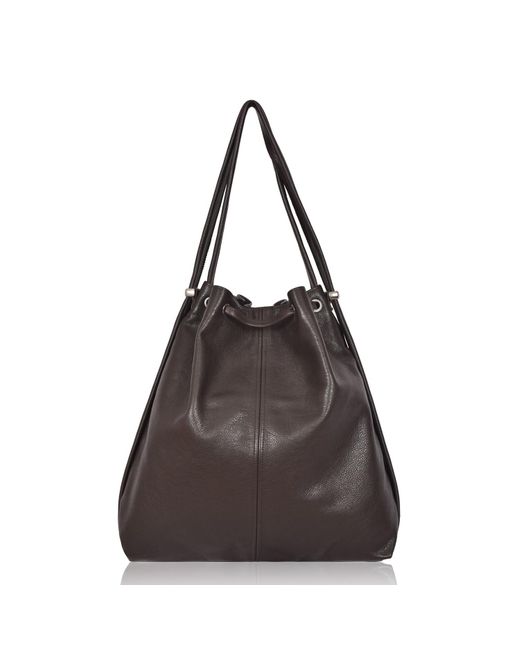 Owen Barry Black Leather Mathilde Backpack/shoulder Bag