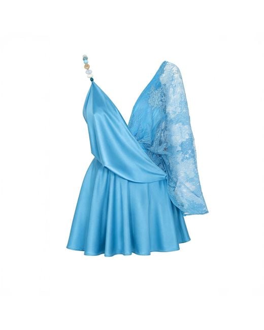 Herfetch Blue Mini Breeze Dress