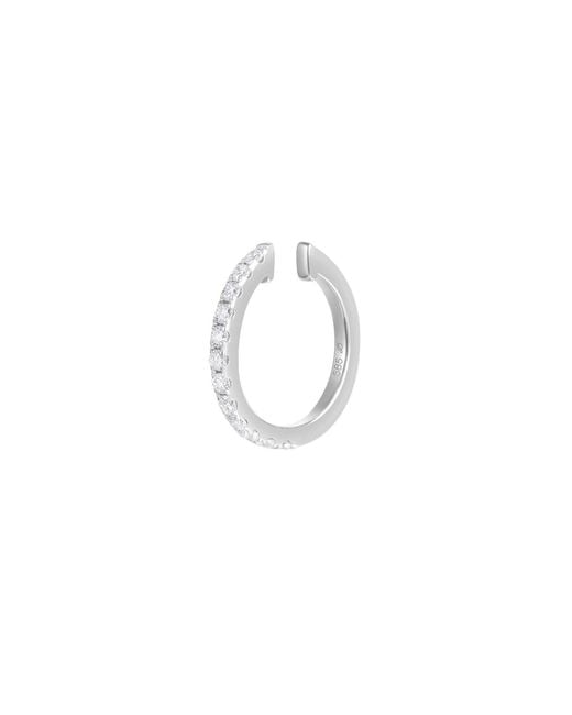 Dyamka Metallic Paved Diamonds Earcuff