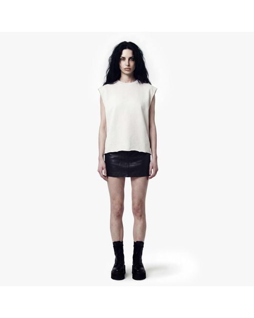Other Uk Natural Raw Edge Oversized Sweatshirt