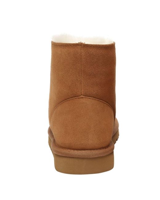 EverAu Australia Brown Owl Ankle Boots