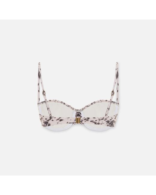 Pcfg Pink The Solar Reflections Balconette Bikini Top