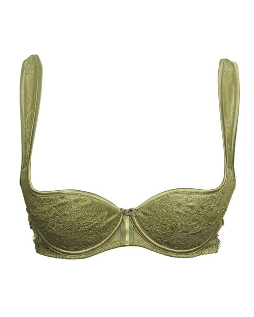 Tallulah Love Green Tara Balconette Bra