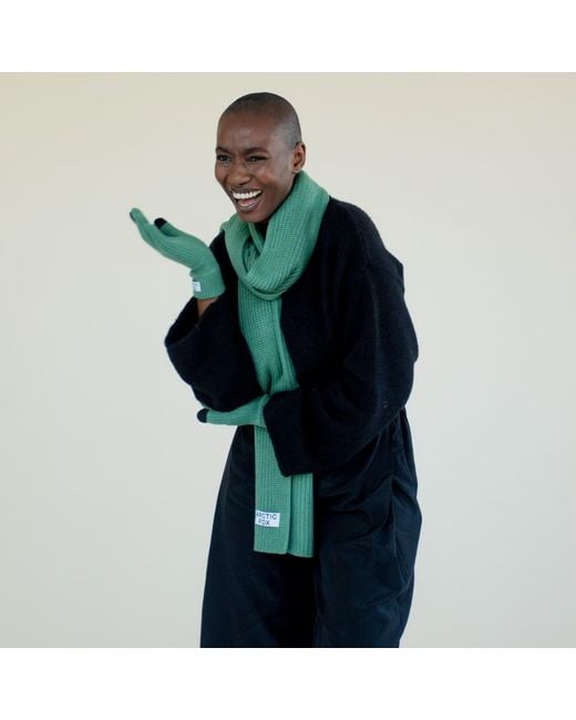 Arctic Fox & Co. Green Recycled Bottle Scarf