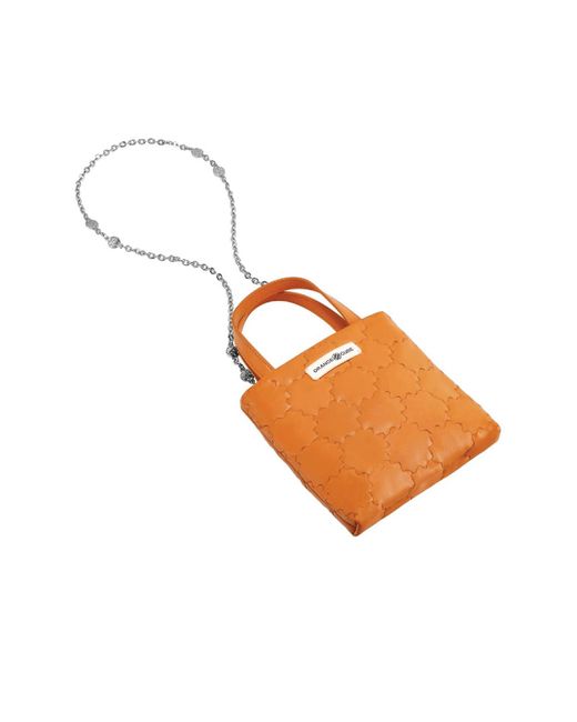 Orange Cube Orange Mosaic Soft Tote