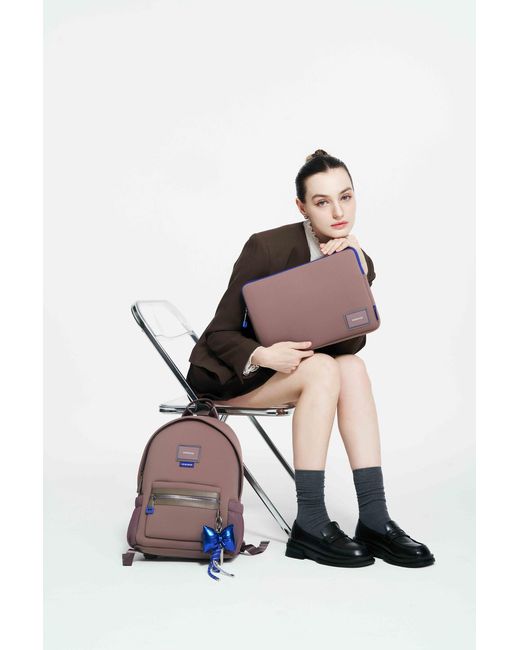 Maison Anje Brown My Petite Backpack