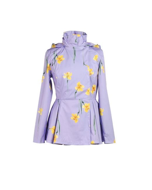 RainSisters Purple Jacket With Detachable Hood: Lilac Joy
