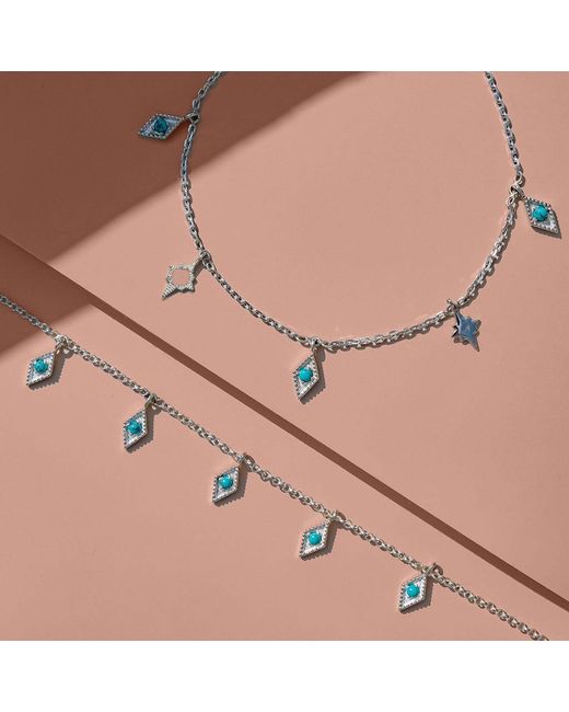 Charlotte's Web Jewellery Metallic Medina Charm Anklet