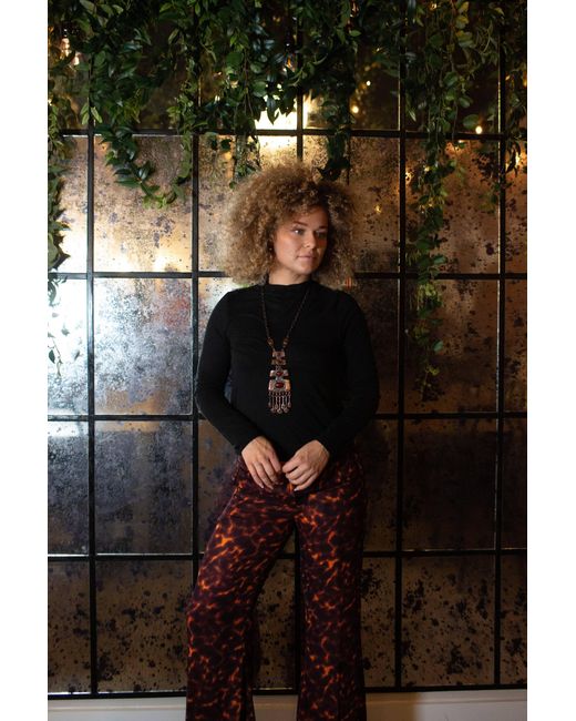 Jennafer Grace Red Mareesa Trousers