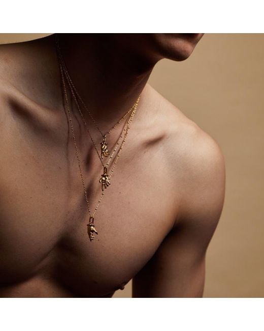 Kasun Metallic Hand Of The Protector Pendant for men