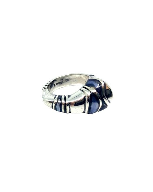 Tg-Jewellery by Tamara Gervasio Blue Eyebrow Enamel Ring