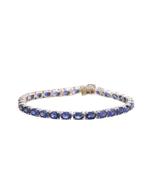 Juvetti Blue Salto Tennis Bracelet