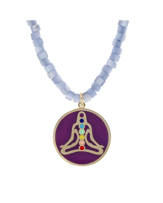 Ebru Jewelry Metallic Chakra Necklace