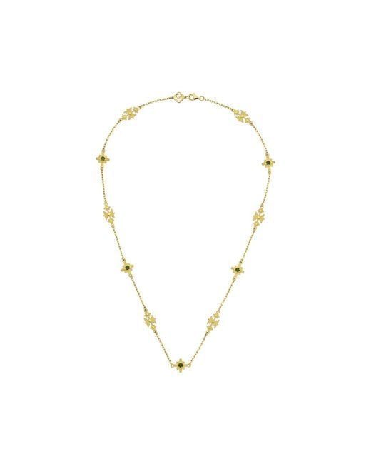 Zoe & Morgan Metallic Ayllu Necklace Chrome Diopside