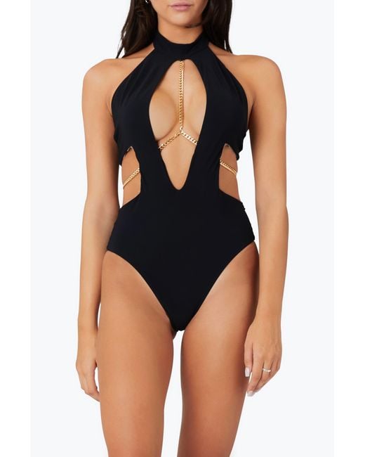 Room 24 Black Adriana One Piece