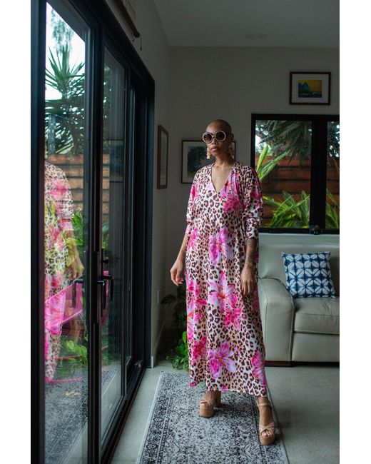Jennafer Grace Pink Gracie Caftan