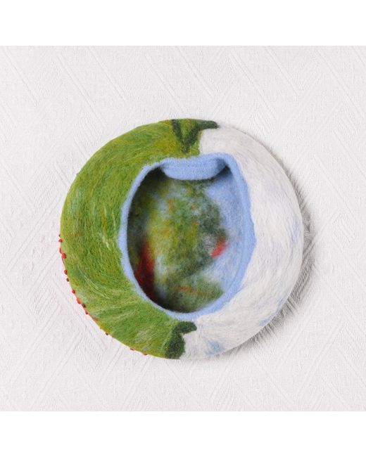 Heartfelt Layers Green Monet Poppy Fields