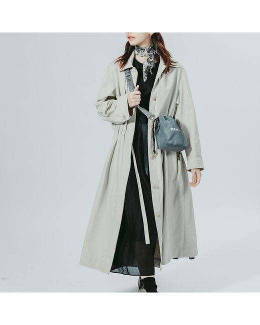 MARHEN.J Black Recycled Nylon Mini Cross Bag
