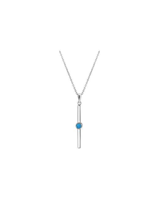 Gold & Honey Metallic Bar Pendant Necklace
