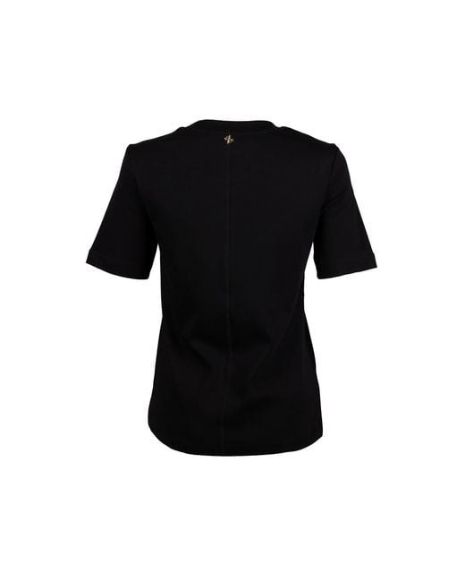 House of Laines London Black Laines Couture Embellished Palm Tree T-Shirt