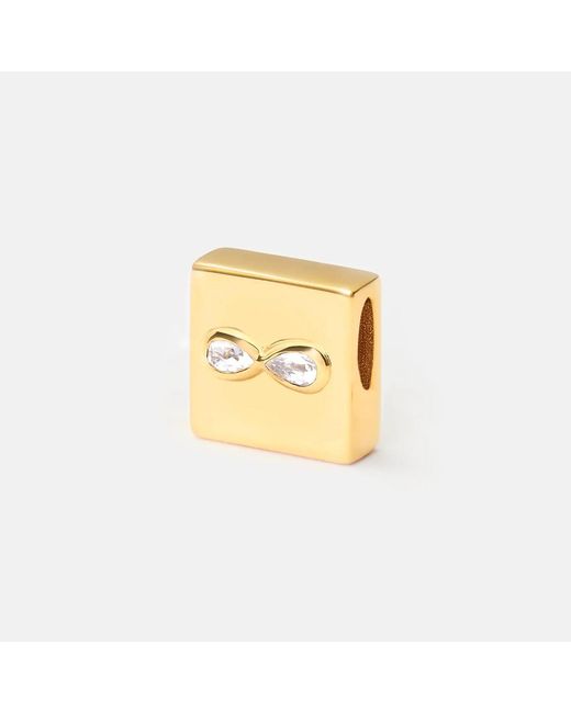Kouree Metallic 'It's All For You' Necklace Pendant Charm